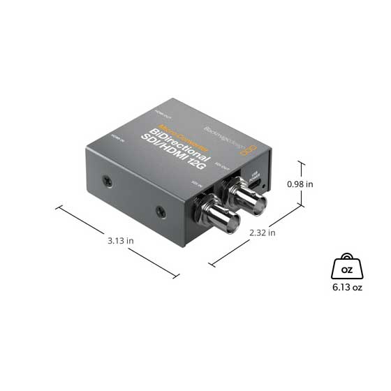 Blackmagic Micro Converter BiDirectional SDI/HDMI 12G | Store CYN