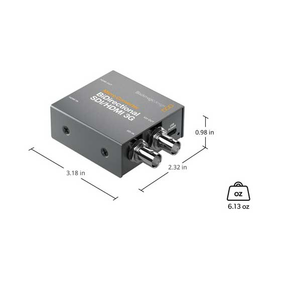 Blackmagic Micro Converter - BiDirectional SDI/HDMI 3G wPSU | Store CYN