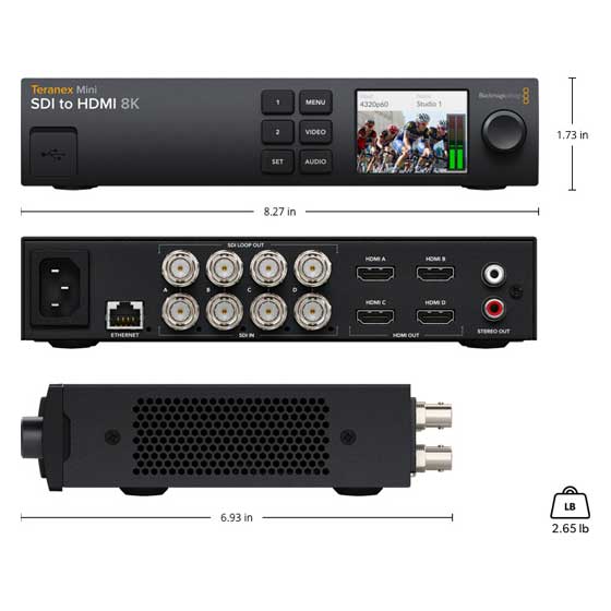 Teranex Mini Sdi To Hdmi Mini Smart Panel Blackmagic Teranex Mini