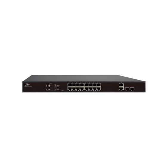 Uniview 10 Port PoE Switch, 8 PoE and 2 Port Switch (NSW2010