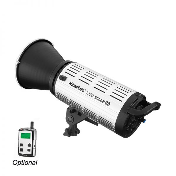 NICEFOTO 5000EX Camera Lumière LED, 1600 Lux, dimmable, 10W